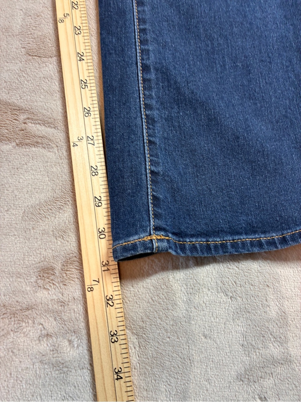 Gap Perfect Bootcut Jeans Dark Rinse Y2K Stretch Flare Women’s Size 2 26R - Picture 10 of 11
